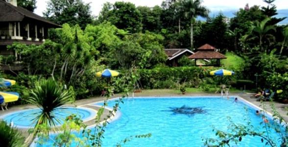 Hotel Taman Sari Sukabumi Exterior foto